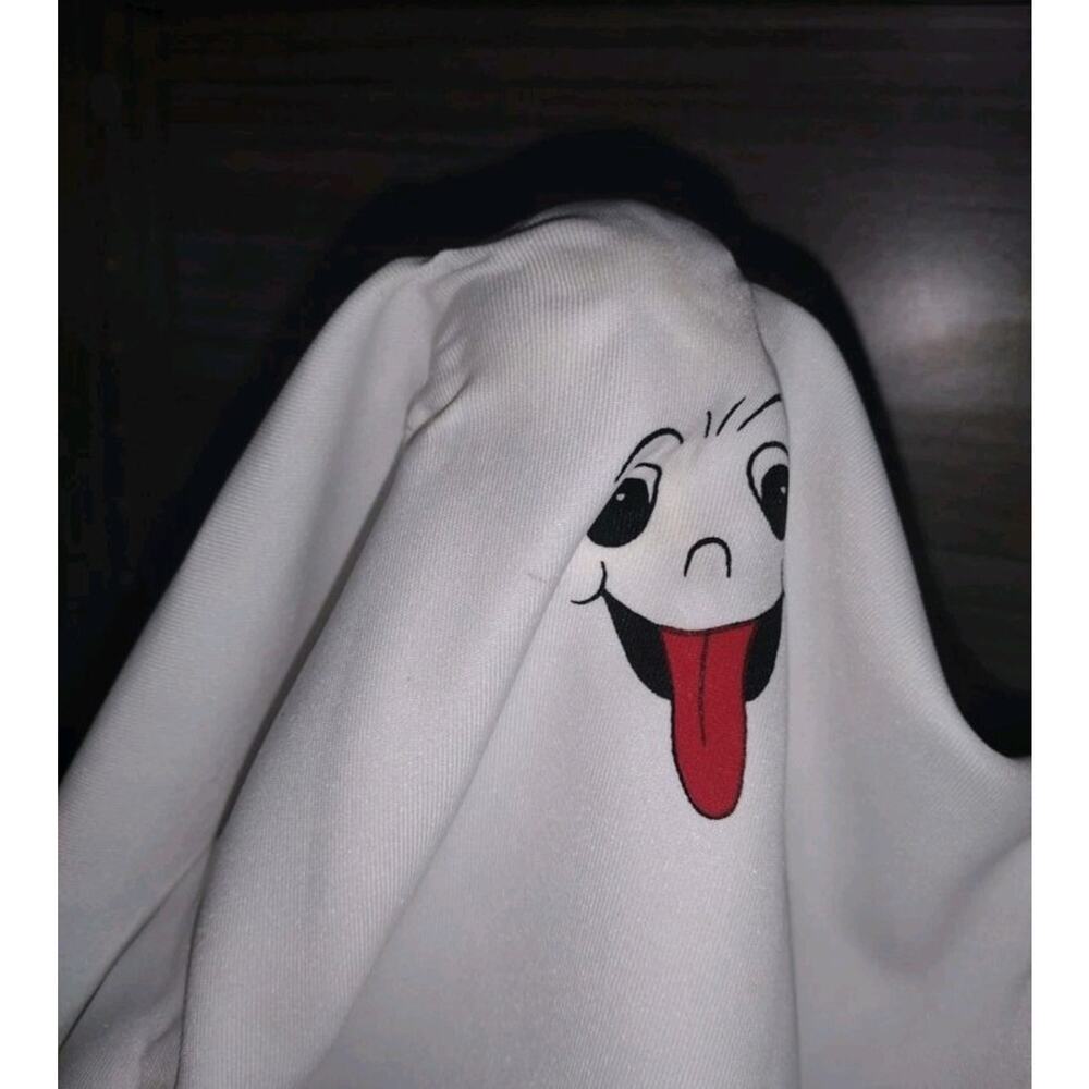 Vintage Halloween Ghost w/ Pumpkin Lights & Sound Work Jack-o'-lantern - Picture 3 of 10